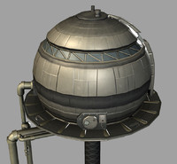 Sci-Fi Water Tower