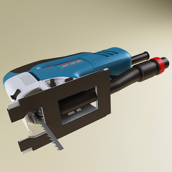 power tools jigsaw grinder 3d model