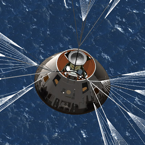 reentry apollo command module 3d model