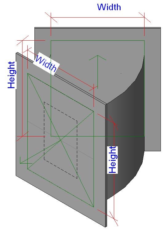 3d standard bend flanges model