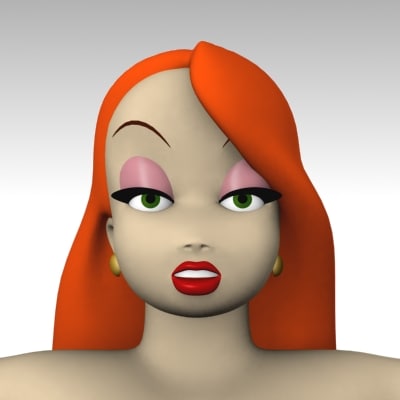 Jessica+Rabbit+3D 3d model jessica rabbit movie - studio_JESS.max... by msdigitalart
