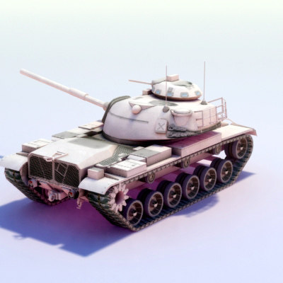 M60A3+MBT 3d model m60a3 tank m60 gun - M60A3_MBT_3DModel... by ES3DStudios