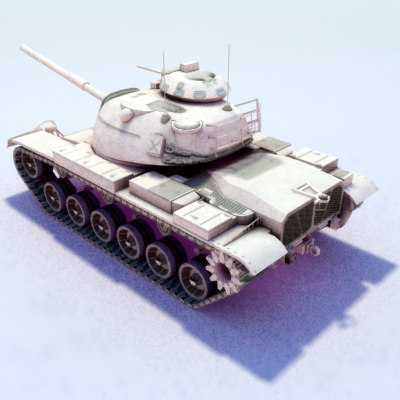 M60A3+MBT Fotos - 3d Model M60a3 Tank M60 Gun M60a3 Mbt 3dmodel By Es3dstudios
