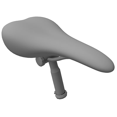 bike seat 3d max bike seat 3d max