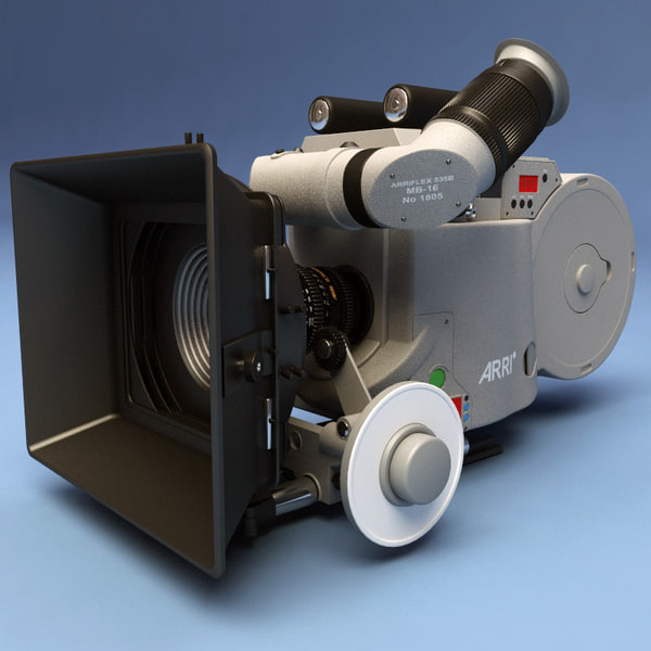 film camera ariflex 535b 3d model