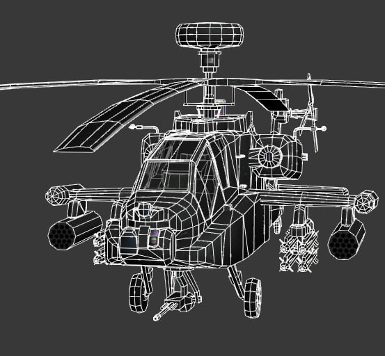 3d mi 28n havoc vs apache helicopter