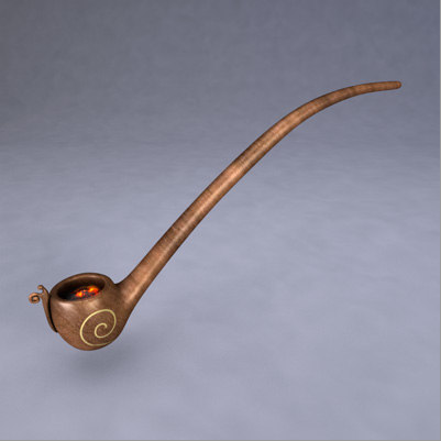 3d model bilbo baggin pipe