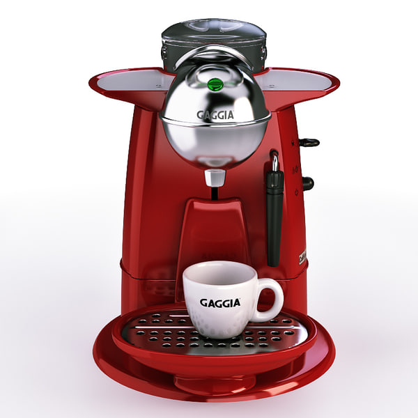 3d model coffee maker gaggia l
