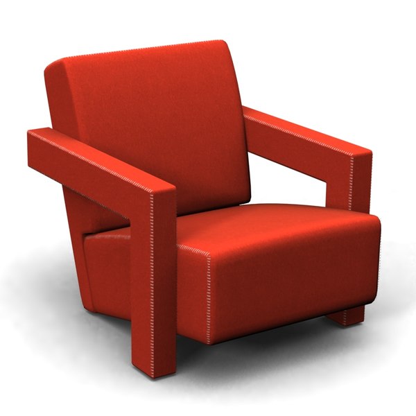 Rietveld Armchair 3d model utrecht 637 armchair gerrit Rietveld Armchair 3d model utrecht 637 armchair gerrit