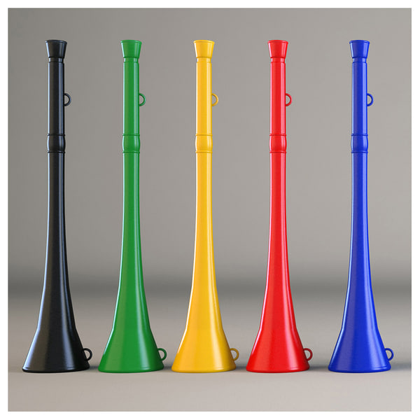 3D max vuvuzela vuvuzel world