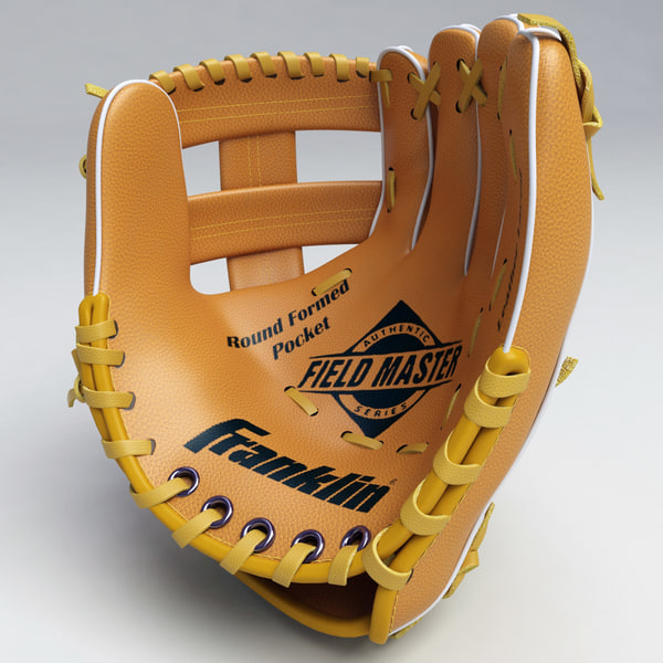baseball glove 3d model