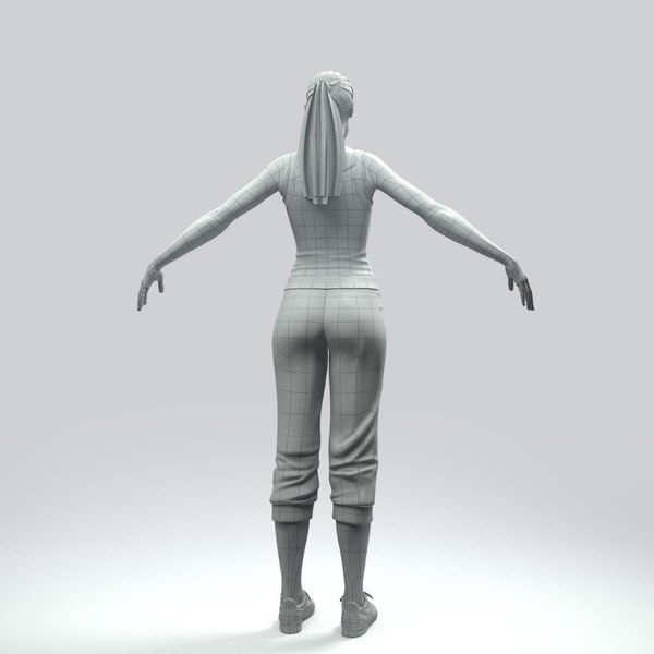 3d model digital double mentalray