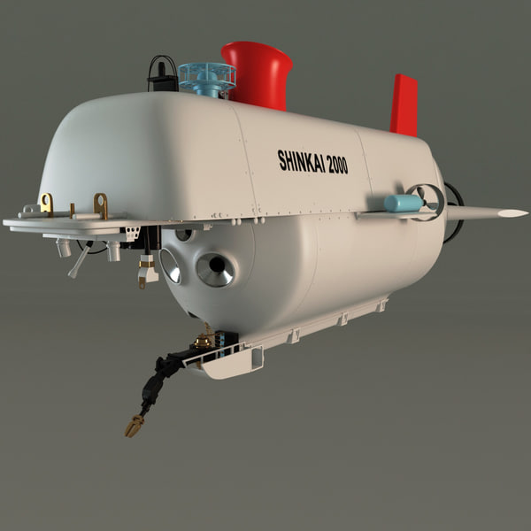 research submersibles 3d model