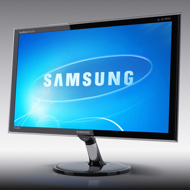 led monitor samsung px2370 3d model