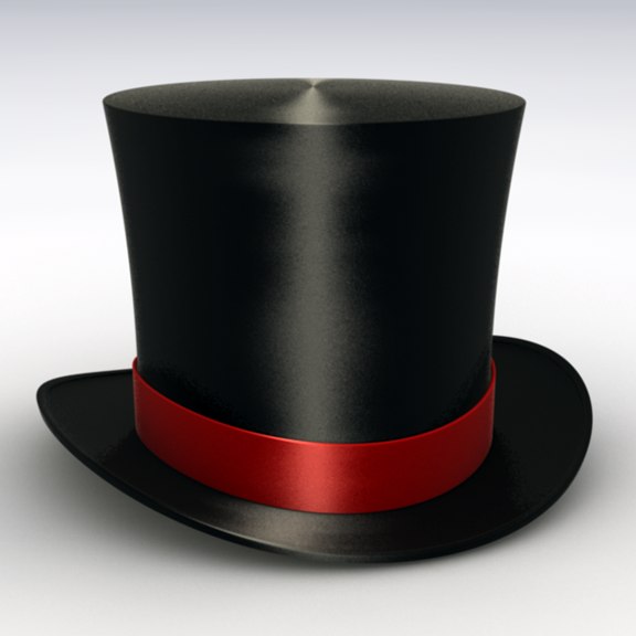 hat ringmaster 3d model
