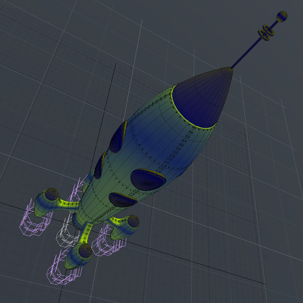 maya retro rocket