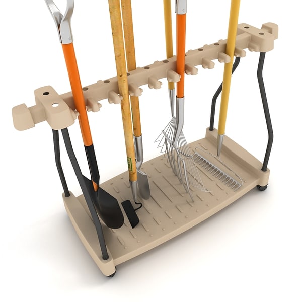 fbx garden tool rack