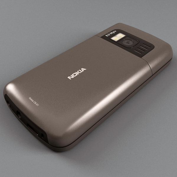 3ds Max Nokia C6 01 Grey 3ds max nokia c6 01 grey
