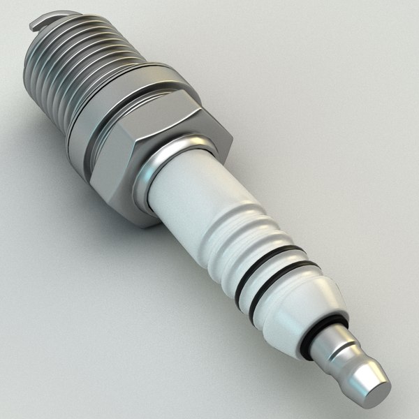 spark plug 3d model