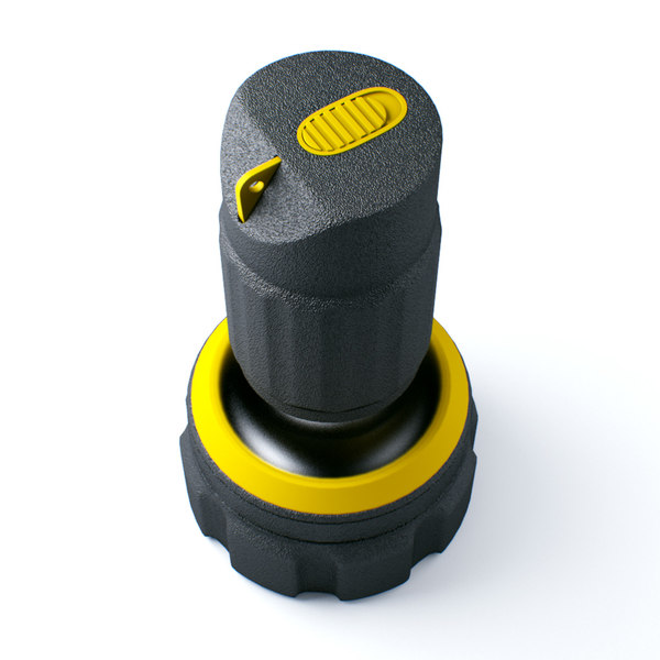 free obj model outdoors flashlight