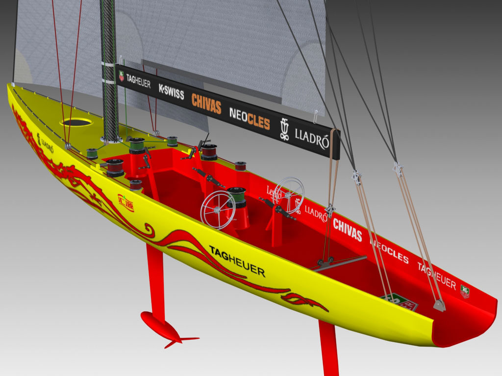 3dsmax competition sailing yacht china