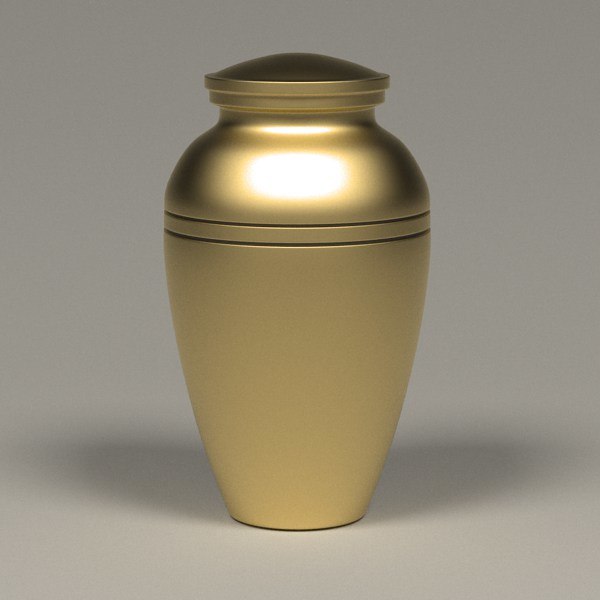 funeral urn 3d model