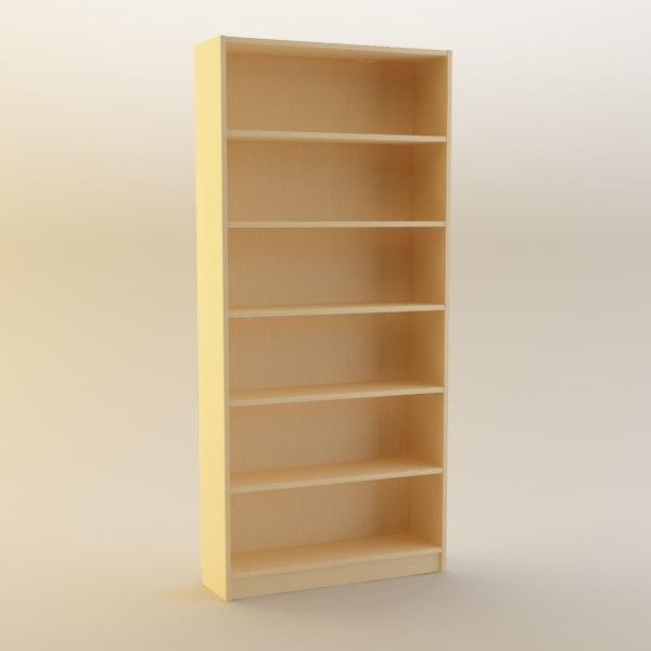 3d ikea billy bookcase