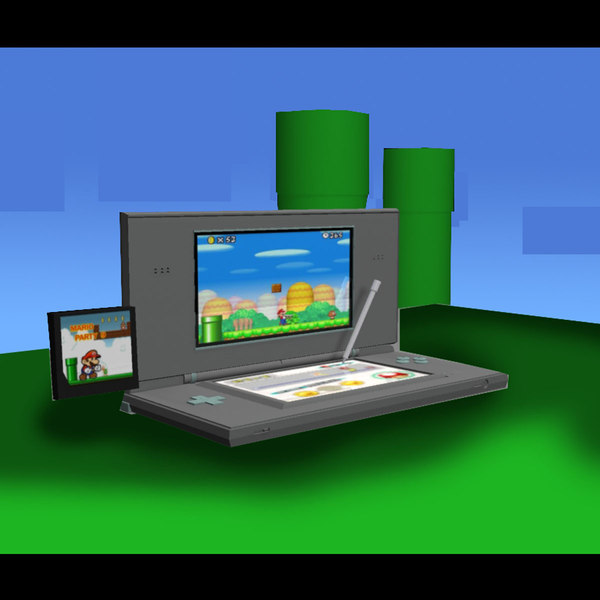3d nintendo ds model