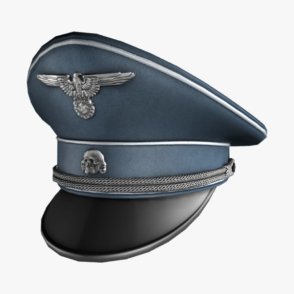 3d model german hat world war