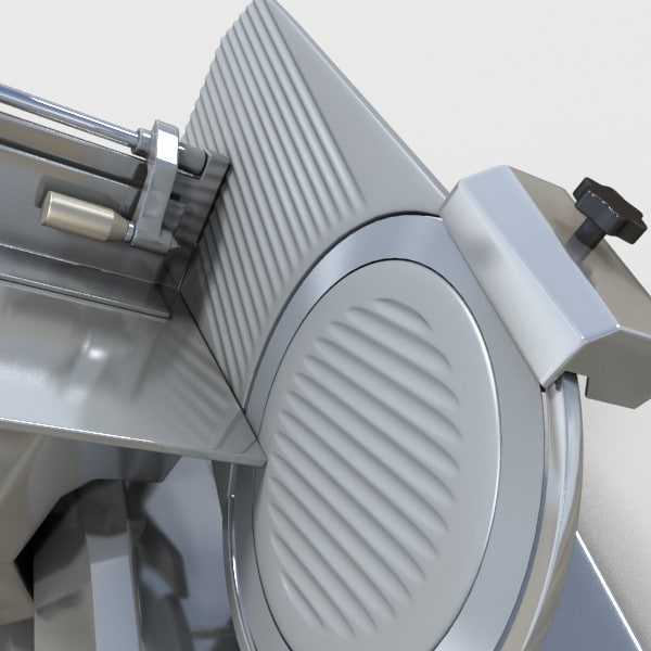 3d model of commercial slicer meat