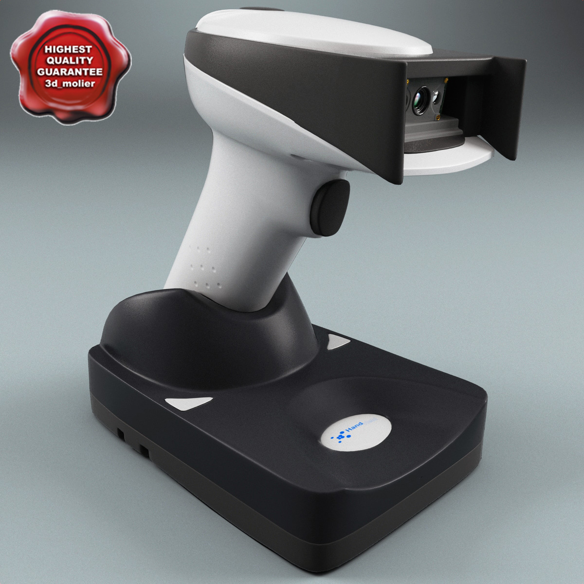 barcode scanner hhp 3d model