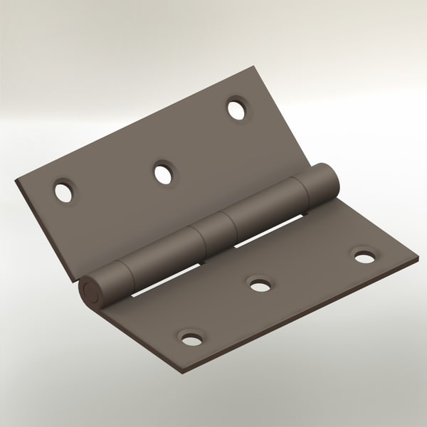 hinges door 3d model