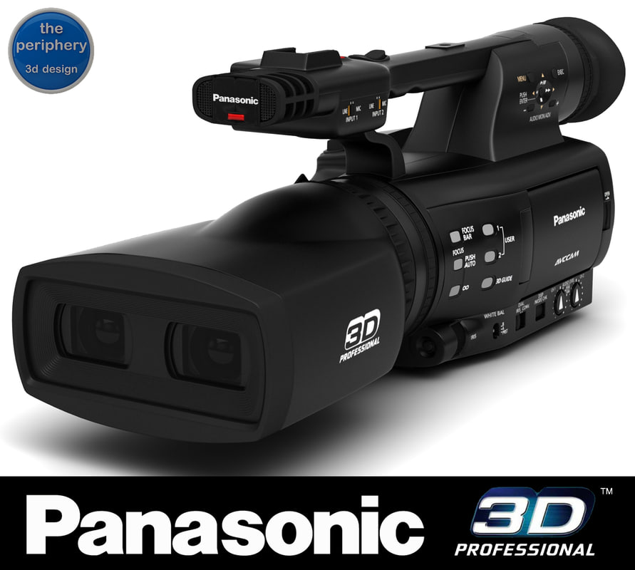 panasonic camera 3d model