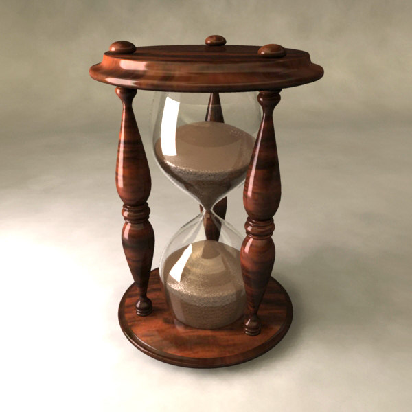 3d hourglass hour glass