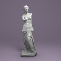 3d aphrodite scan model