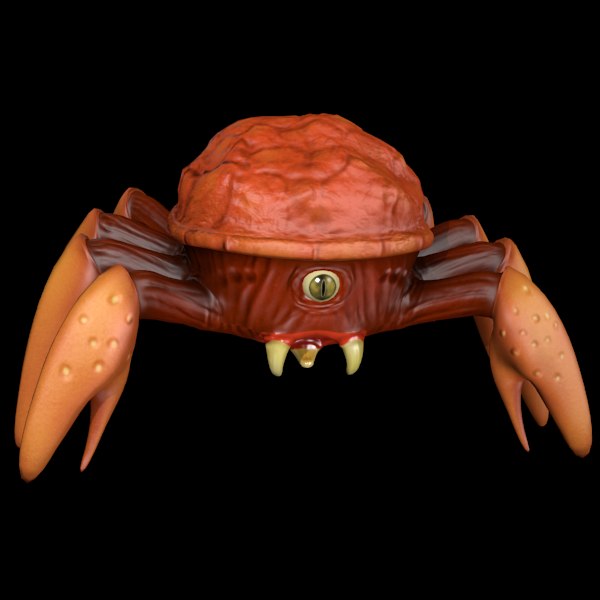 3dsmax boss monster crab