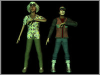 Marty Mcfly and Doc Brown