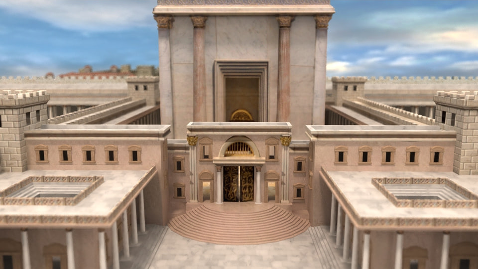 temple solomon city 3d lwo
