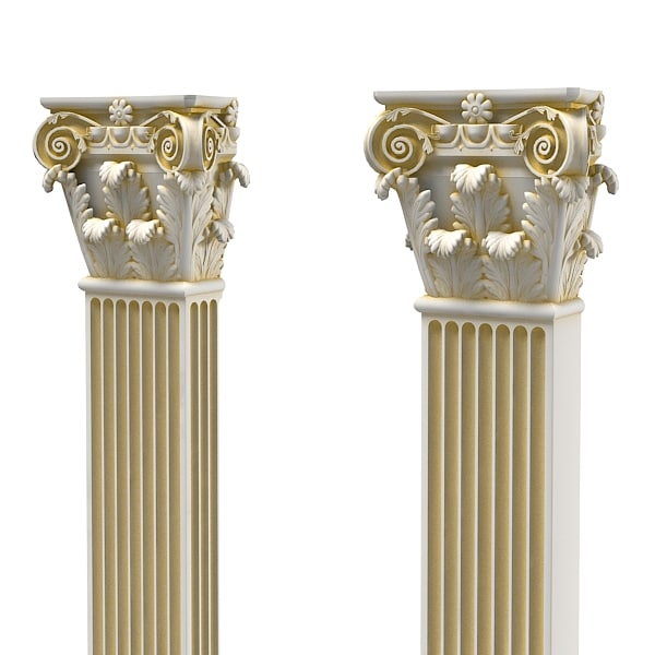 max corinthian pilaster column