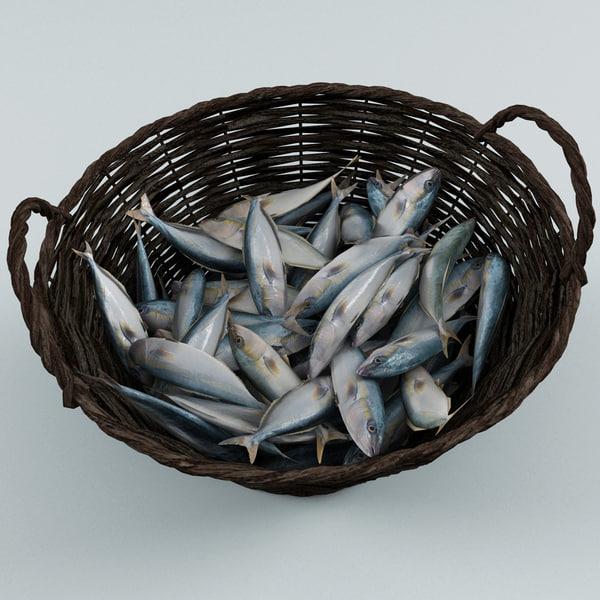 max fish wicker basket