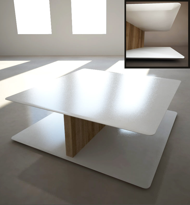 Searched 3d Models For Seat Leon Model Sabana Coffee Table