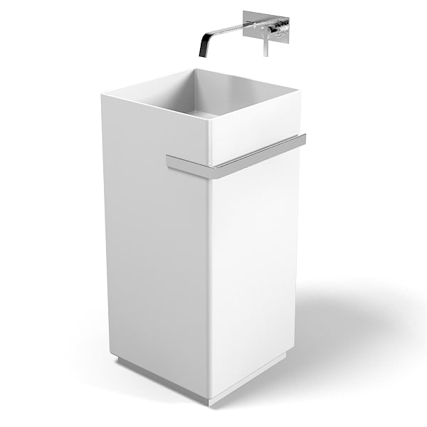 Antonio Lupi free standing floor Sink Kubic modern contemporary.jpg