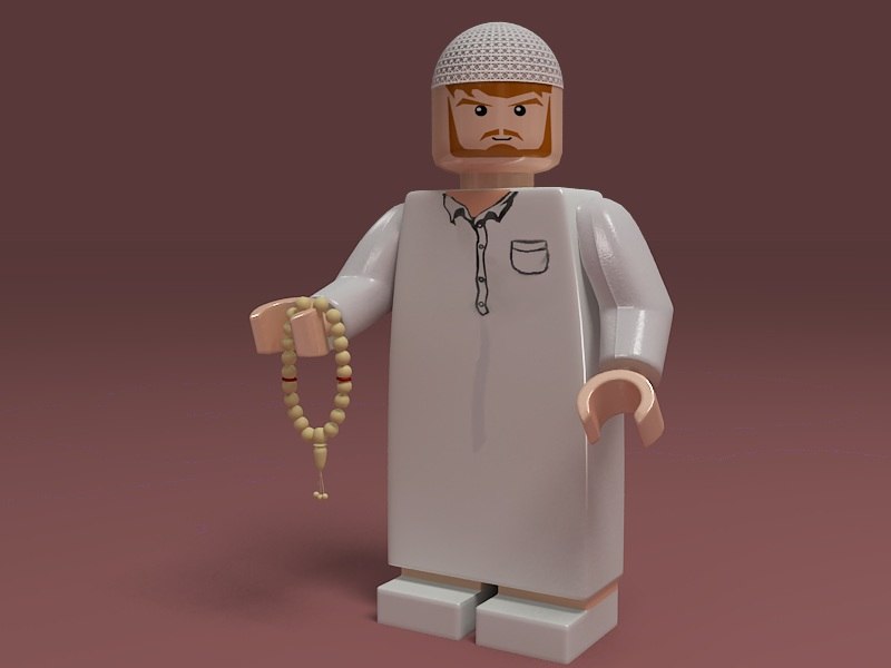 3ds max arab lego