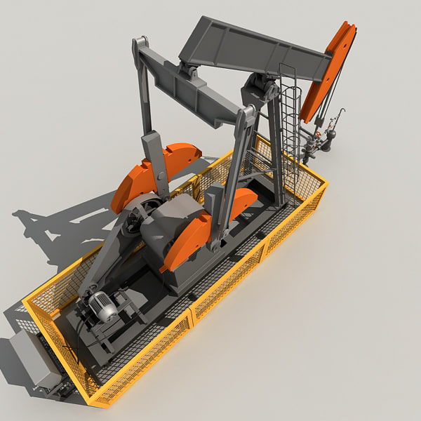 3d oil pump jack