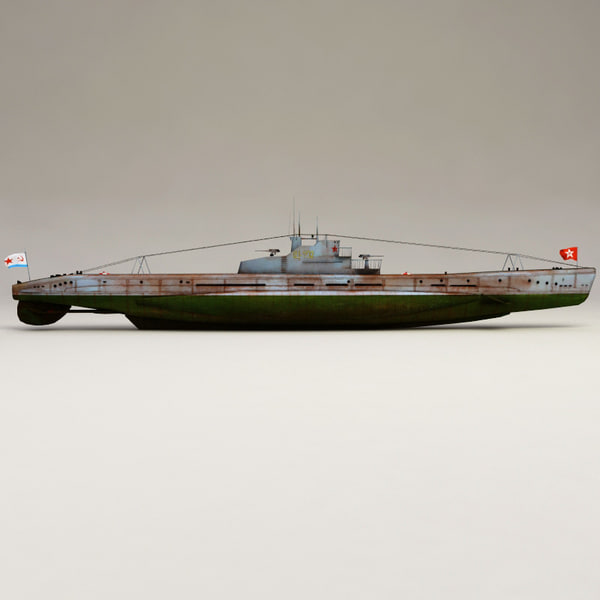 3d ww2 submarines 2 model WW2 Submarines Collection... by 3d_molier