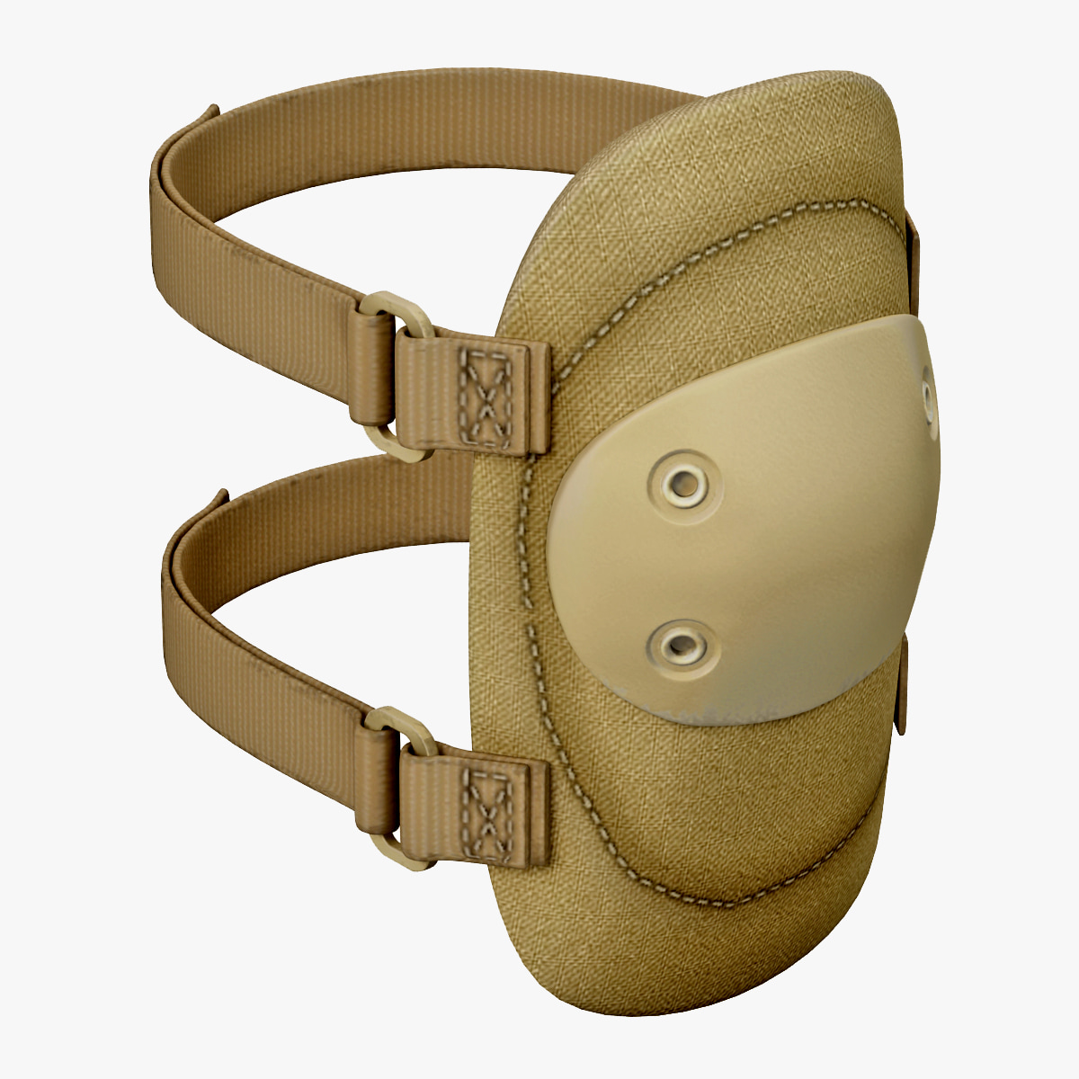 3d model military elbow pads
