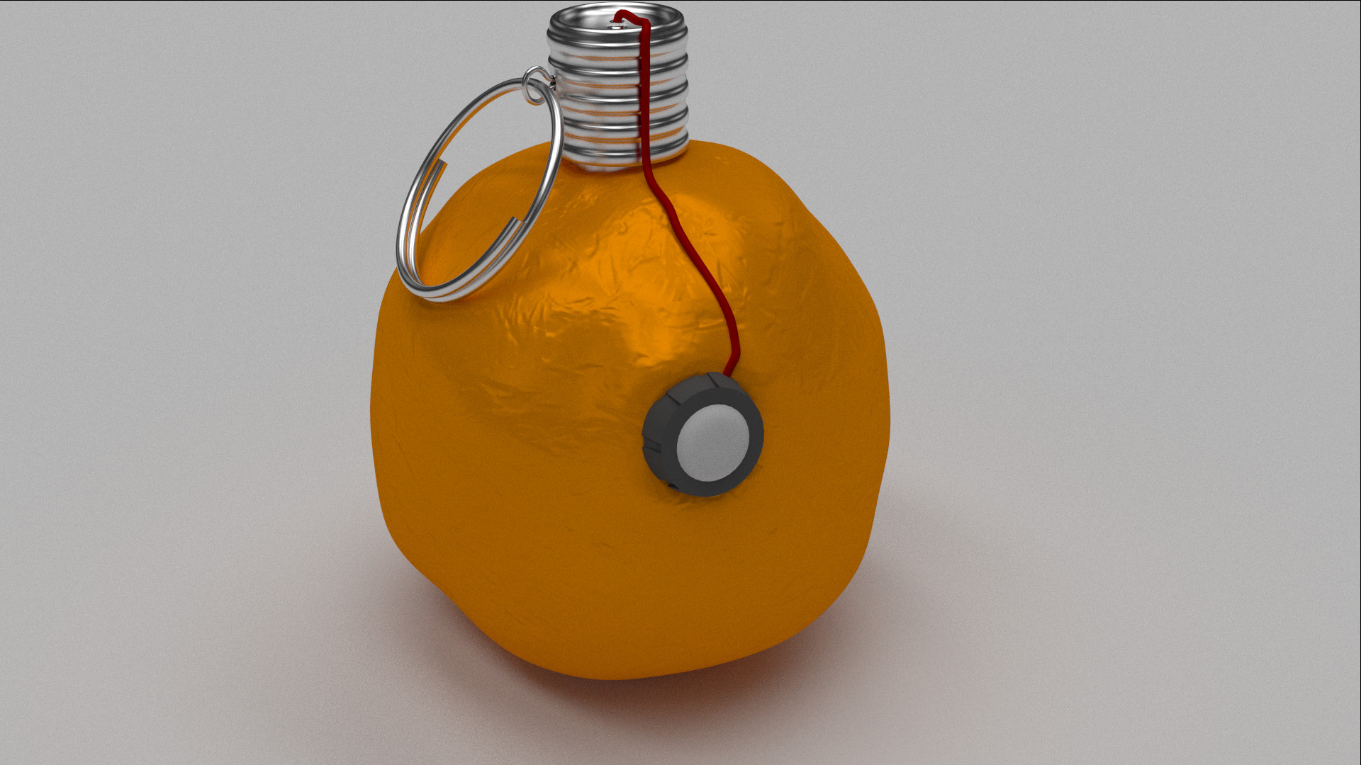free sticky semtex grenade 3d model