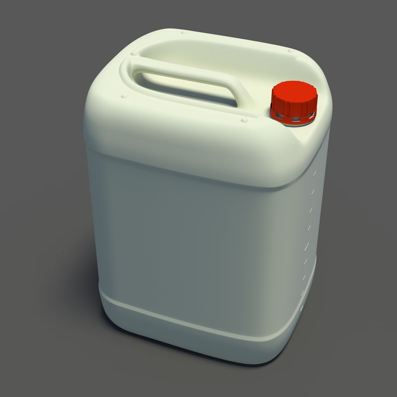 Download plastic jerrycan 3d fbx Yellowimages Mockups