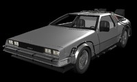 BTTF Delorean