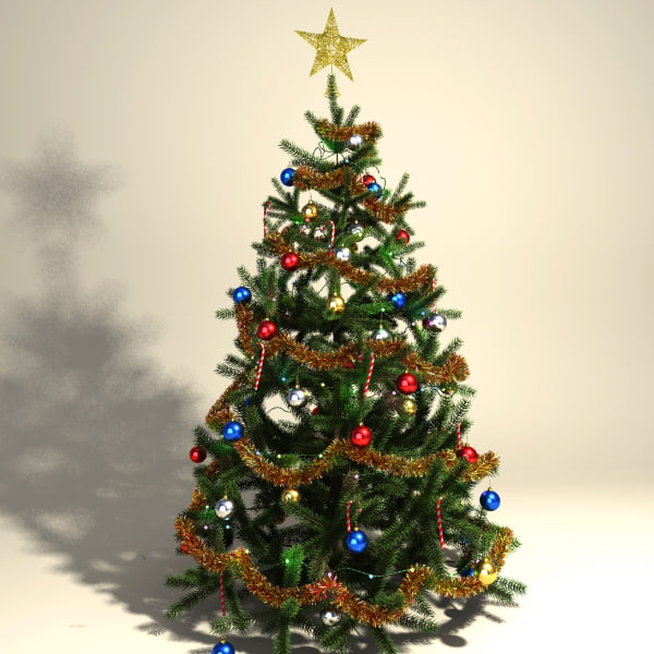 decorated christmas tree max decorated christmas tree max